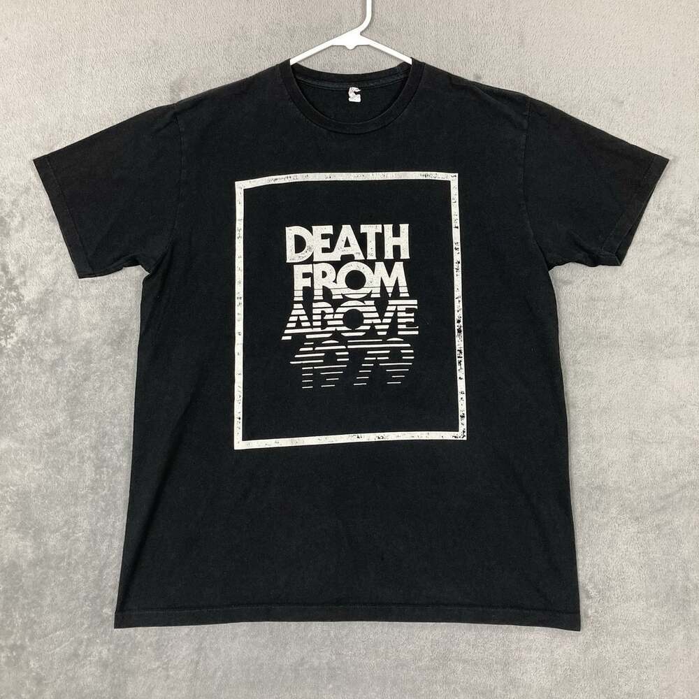 Death From Above 1979 DFA Band T-Shirt Mens Large Concert Indie Sleaze Electro